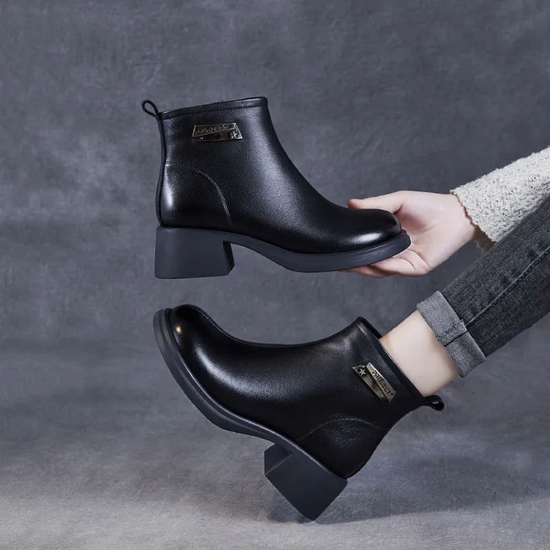 Devanro Ankle Boots 5cm Women's-2