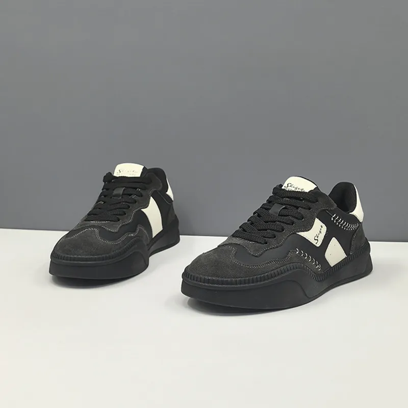 Devanro Wear-Resistant Breathable Slip-Resistant Low-Top Skateboard Shoes Men's-4