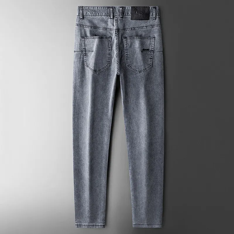 Devanro Jeans Men Gray-1