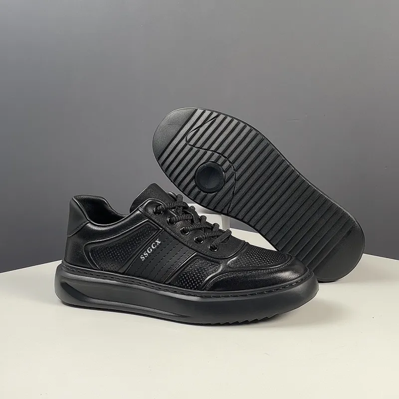Devanro Abrasion Resistant Breathable Slip Resistant Low Top Skateboard Shoes Men's-7