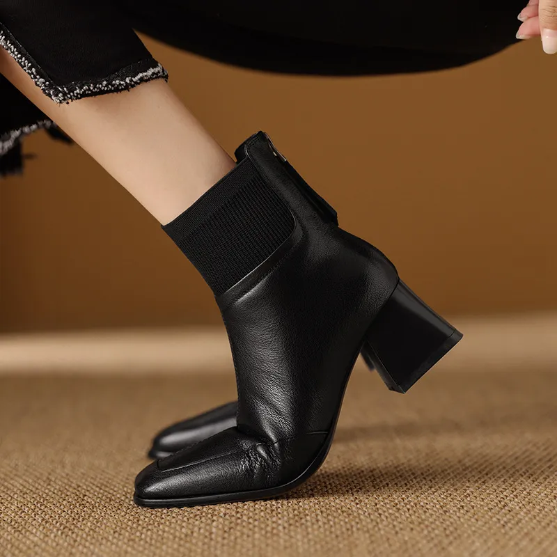 Devanro Ankle Boots 5cm Women's-1