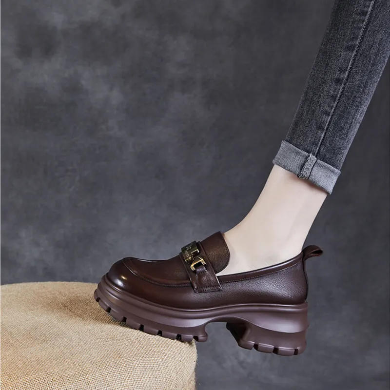 Devanro Casual Single Shoes 6cm Women's-8