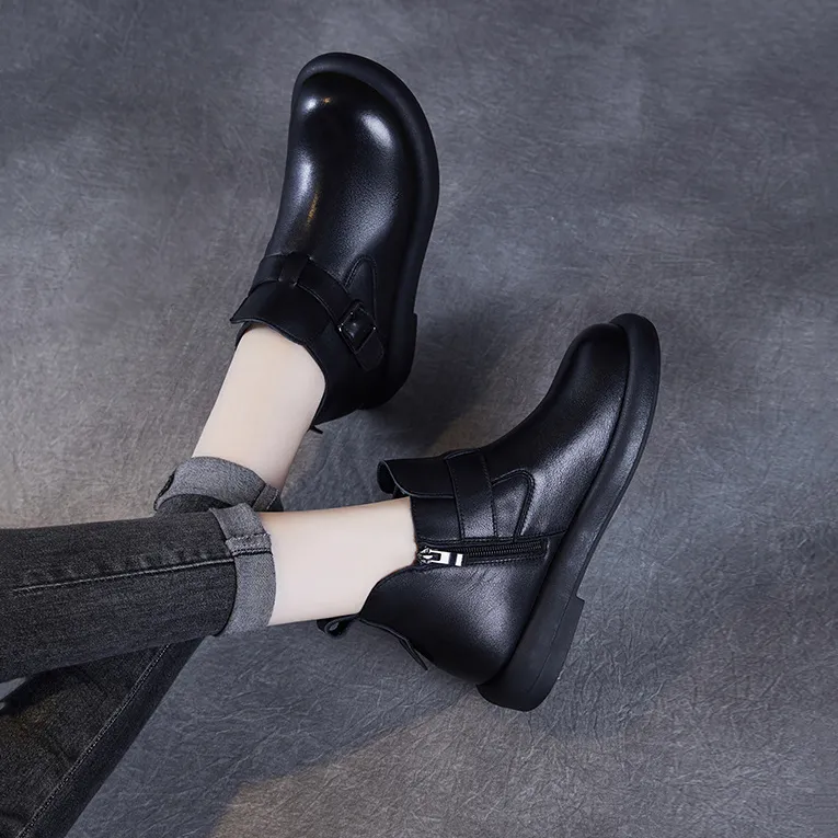 Devanro Ankle Boots 3.0cm Women's-3