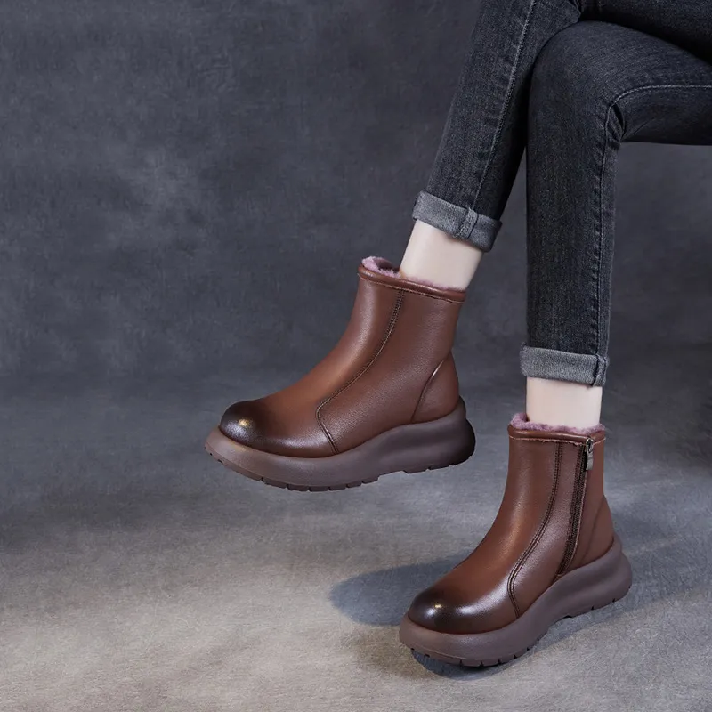 Devanro Ankle Boots 5cm Women's-6