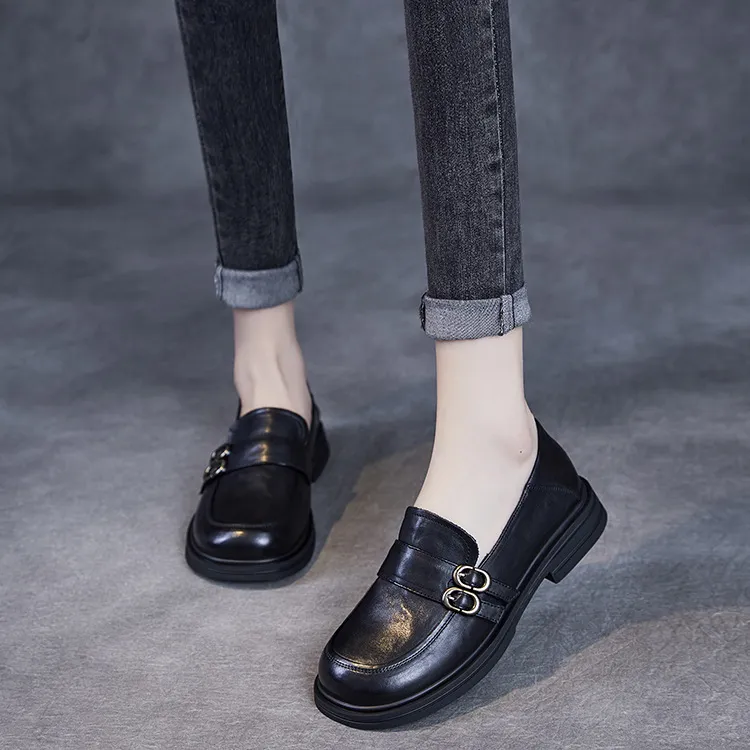 Devanro Loafers Women's Brown-3