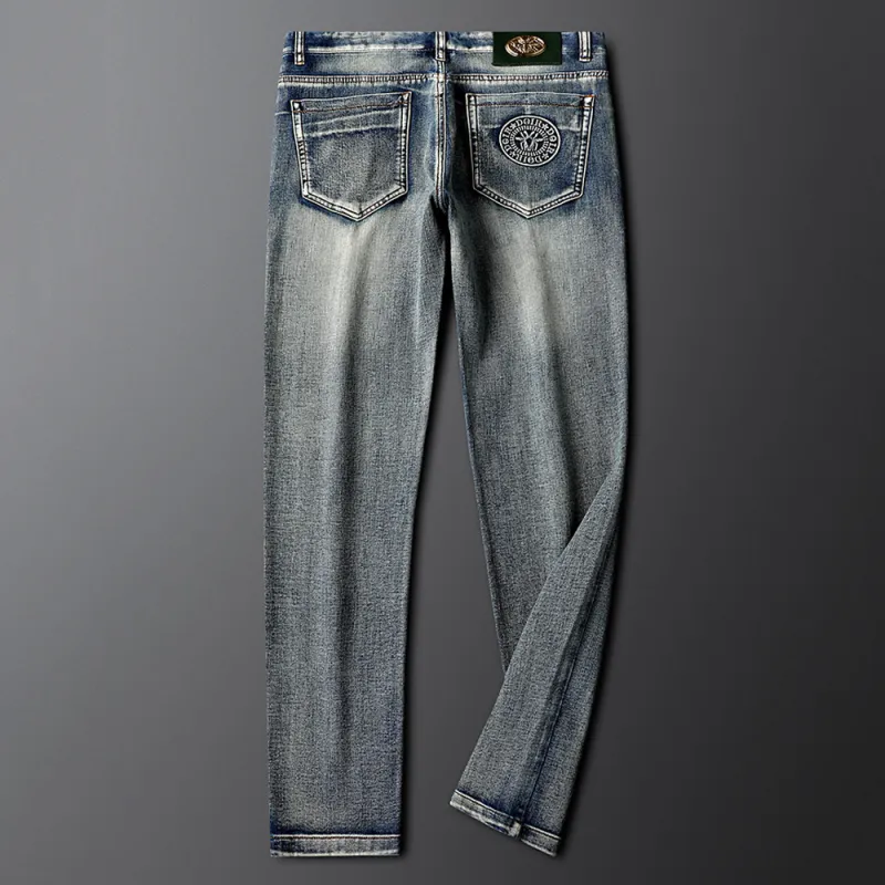 Devanro Jeans Men Blue-3