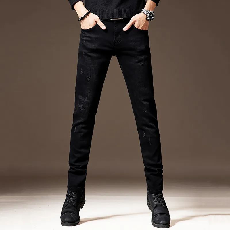 Devanro Jeans Men Black-2