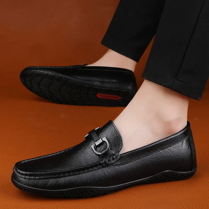 Devanro Lightweight Breathable Slip-Resistant Low-Top Casual Shoes Men's-4