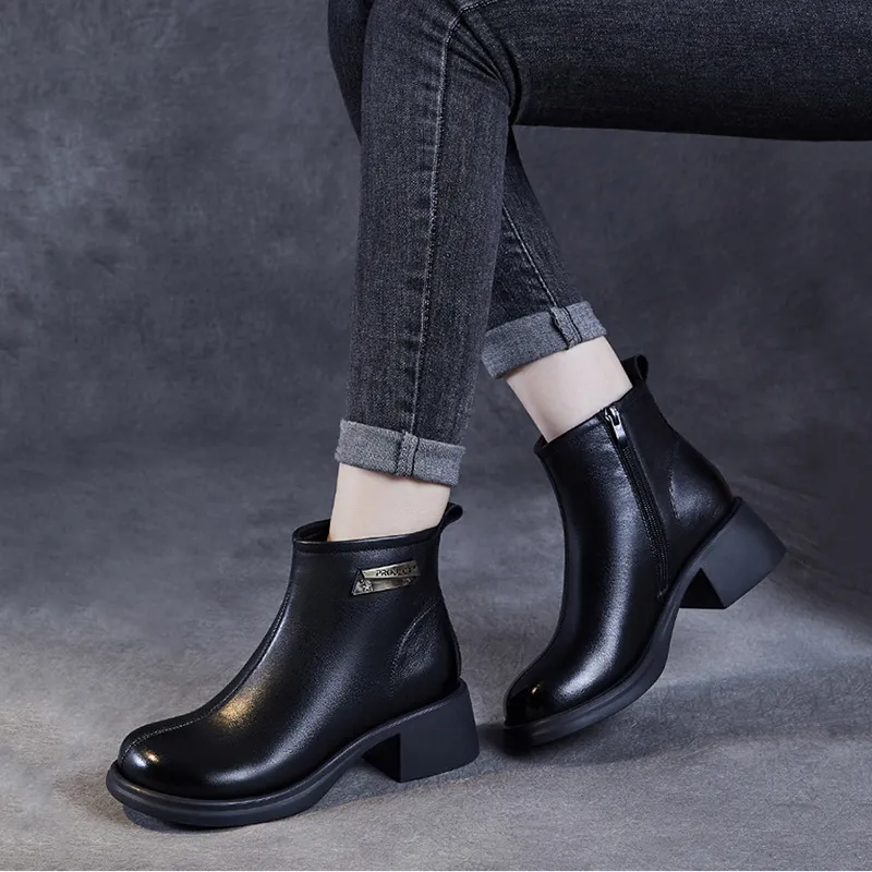 Devanro Ankle Boots 5cm Women's-1
