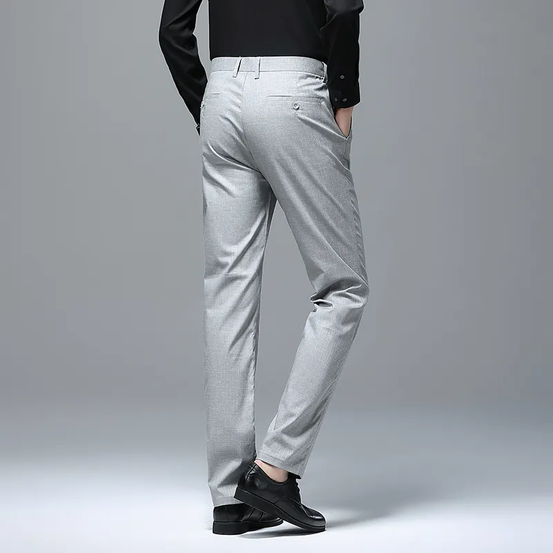 Devanro Casual Pants Men's Khaki-9