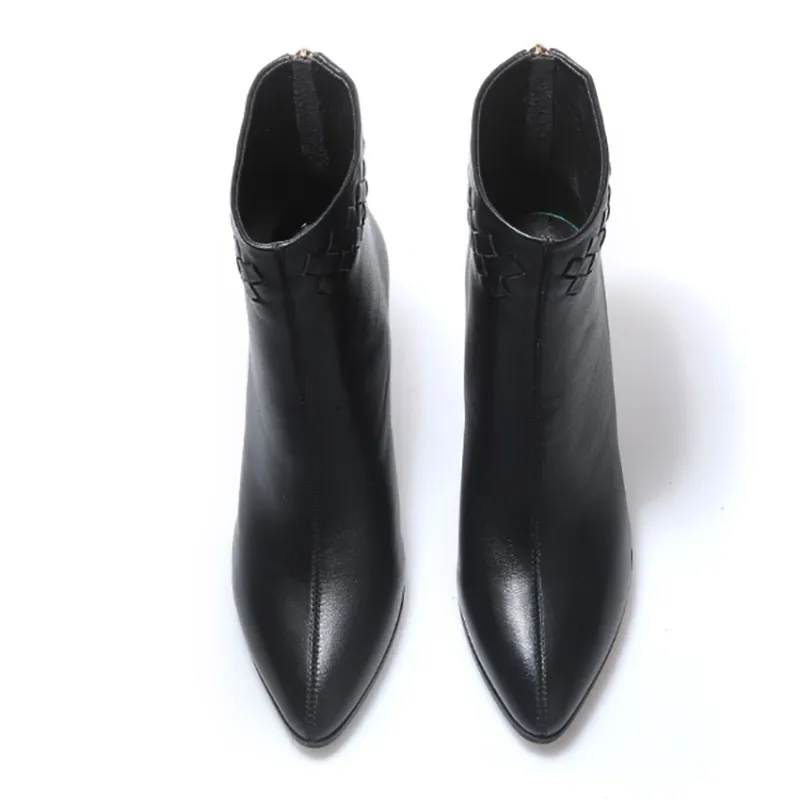 Devanro Ankle Boots Women's Black-2