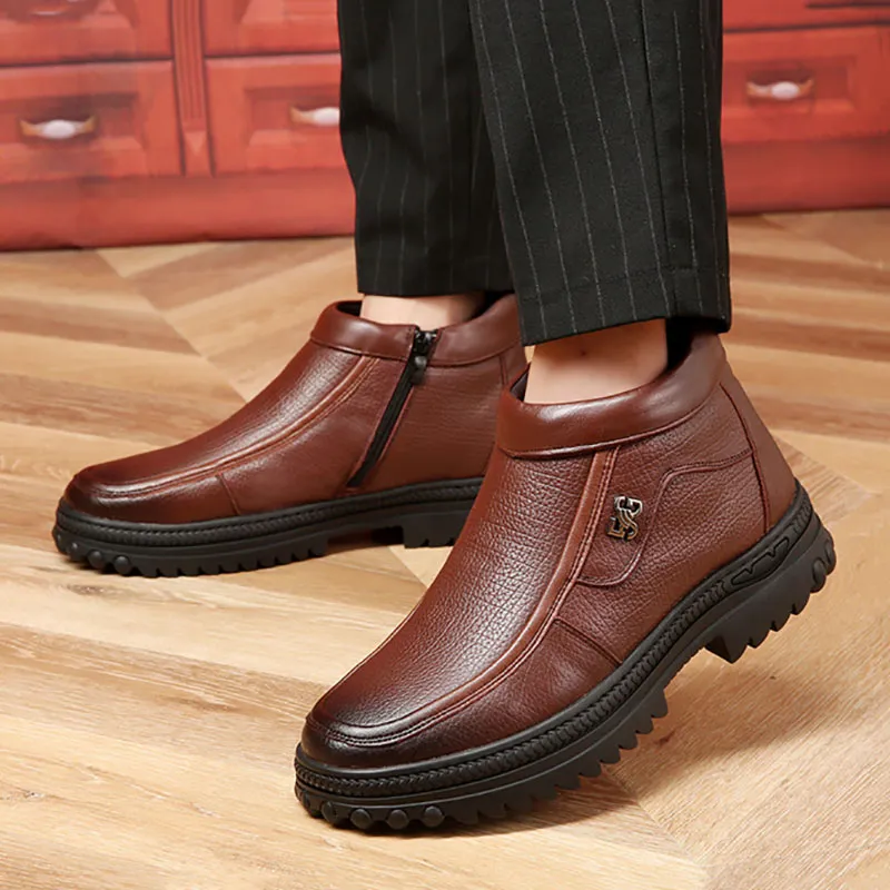 Devanro Ankle Boots 3.5cm Men's-9