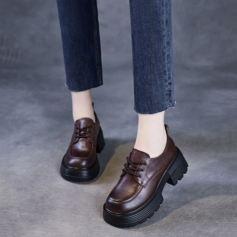Devanro Casual Single Shoes 6.5cm Women's-11