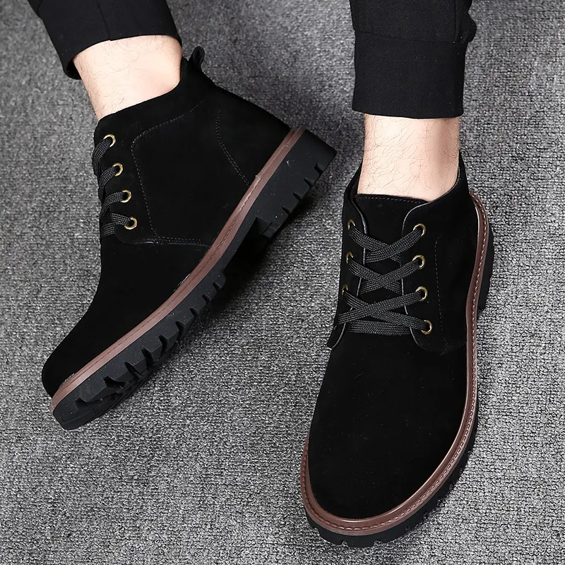 Devanro Casual Shoes Men's Black-2