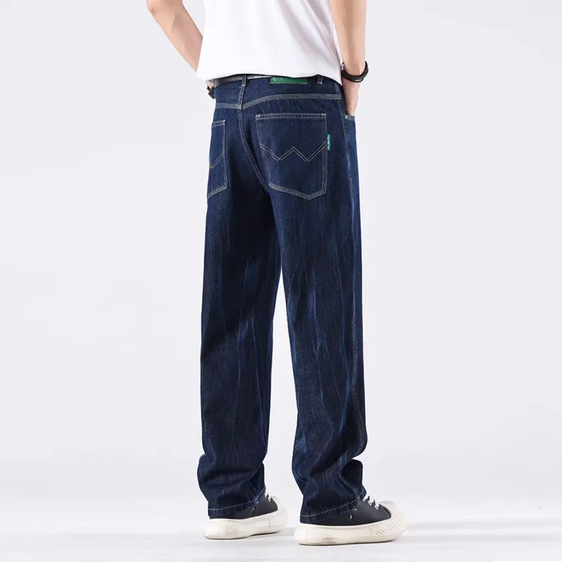 Devanro Jeans Men Dark Blue-3