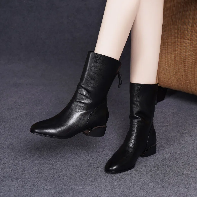 Devanro Ankle Boots 3cm Women's-1