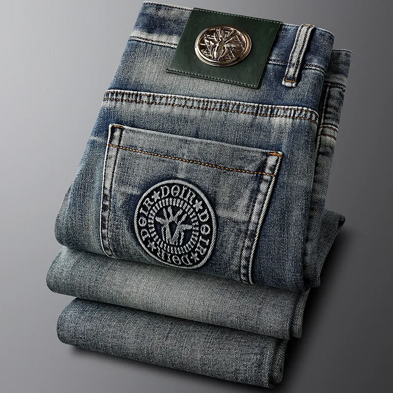 Devanro Jeans Men Blue-5