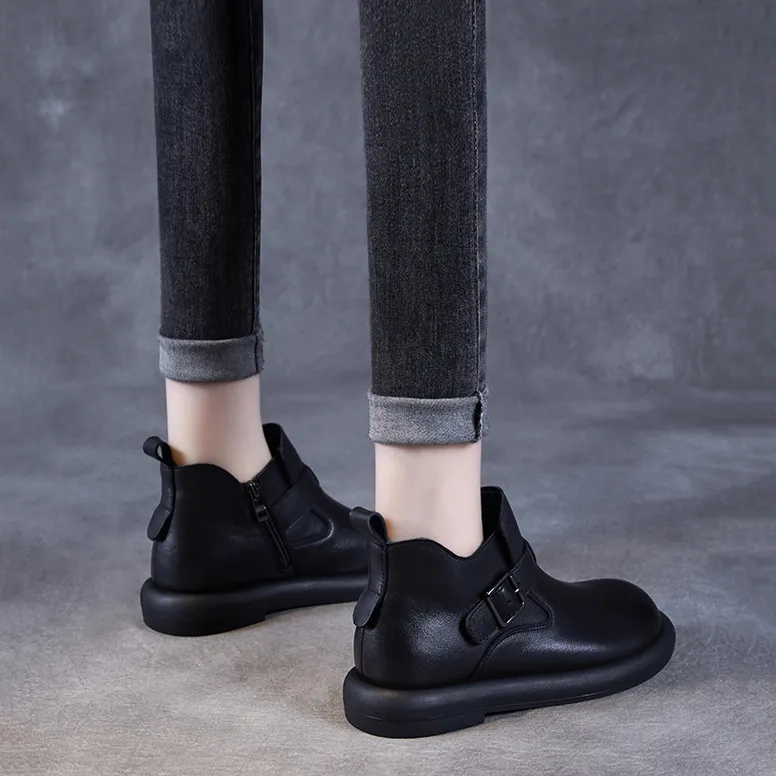 Devanro Ankle Boots 3.0cm Women's-4