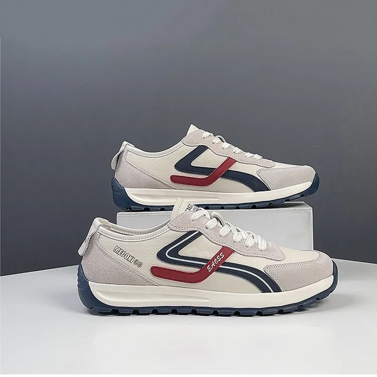 Devanro Wear resistant, Lightweight, Breathable, And Non slip. Low Top Casual Shoes Men's-4
