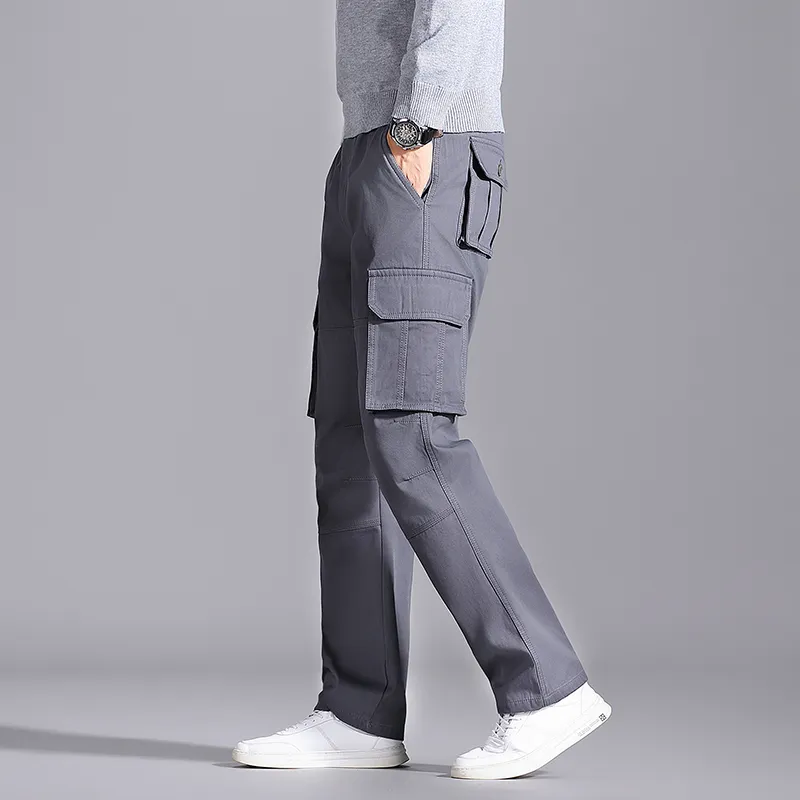 Devanro Casual Pants Men's Army Green-16