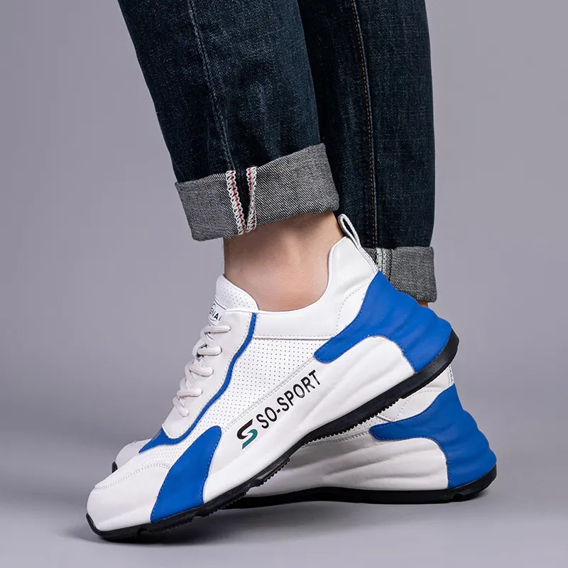 Devanro Anti-Slip And Wear-Resistant Breathable Low-Top Chunky Sneakers Men's-11