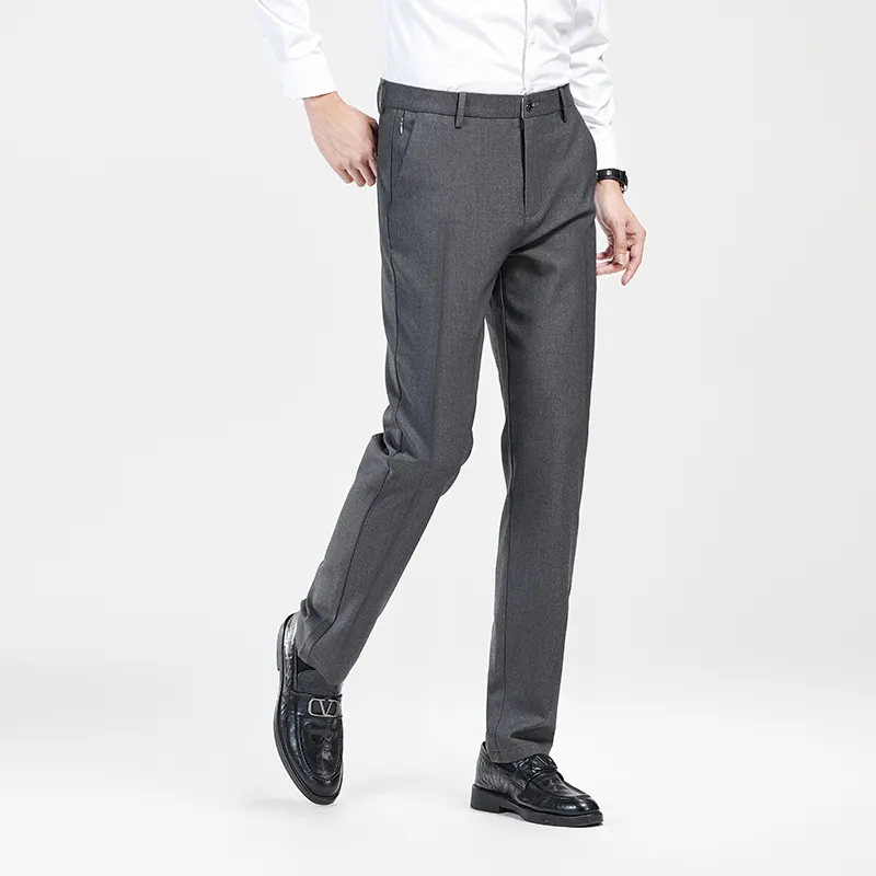 Devanro Casual Pants Men's Black-8