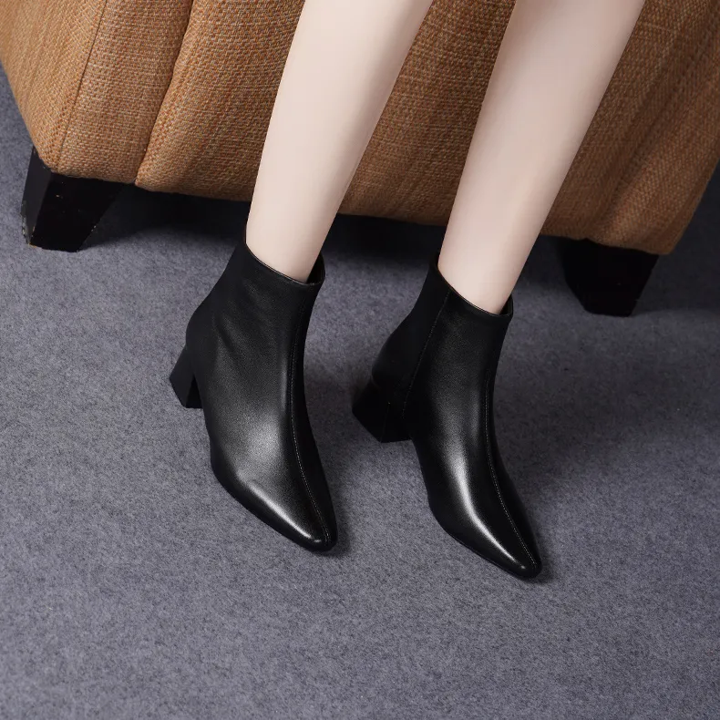Devanro Ankle Boots 4.0cm Women's-3