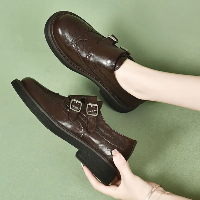 Devanro Loafers Women's Black-7