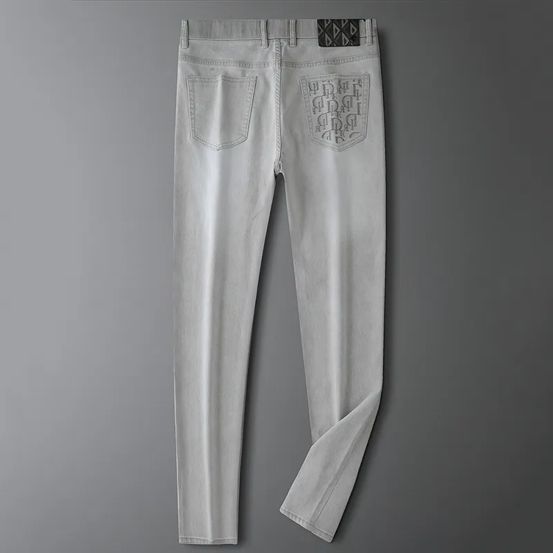 Devanro Jeans Men Gray-1