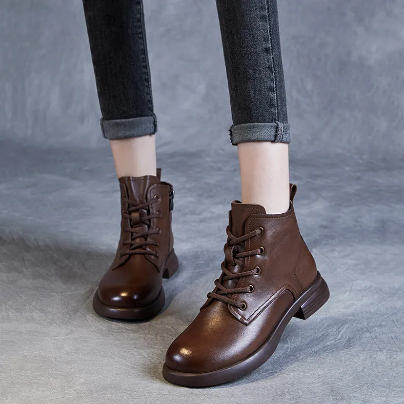 Devanro Ankle Boots 3.0cm Women's-13