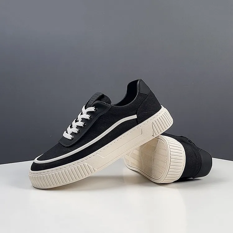 Devanro Abrasion Resistant, Breathable, And Waterproof Low Top Canvas Shoes Men's-4