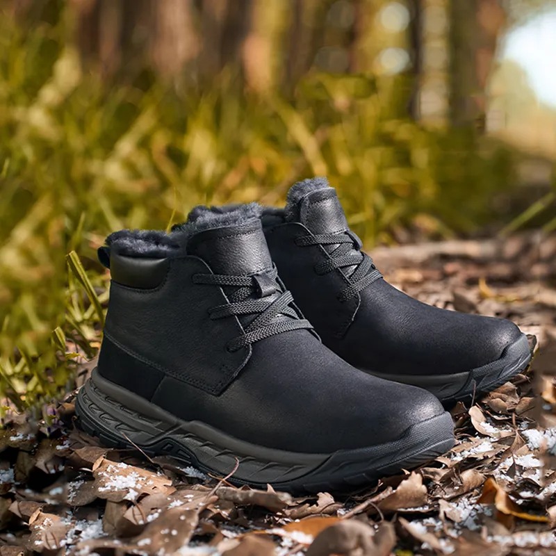 Devanro Warm Wear-Resistant Slip-Resistant Snow Boots Men's-2