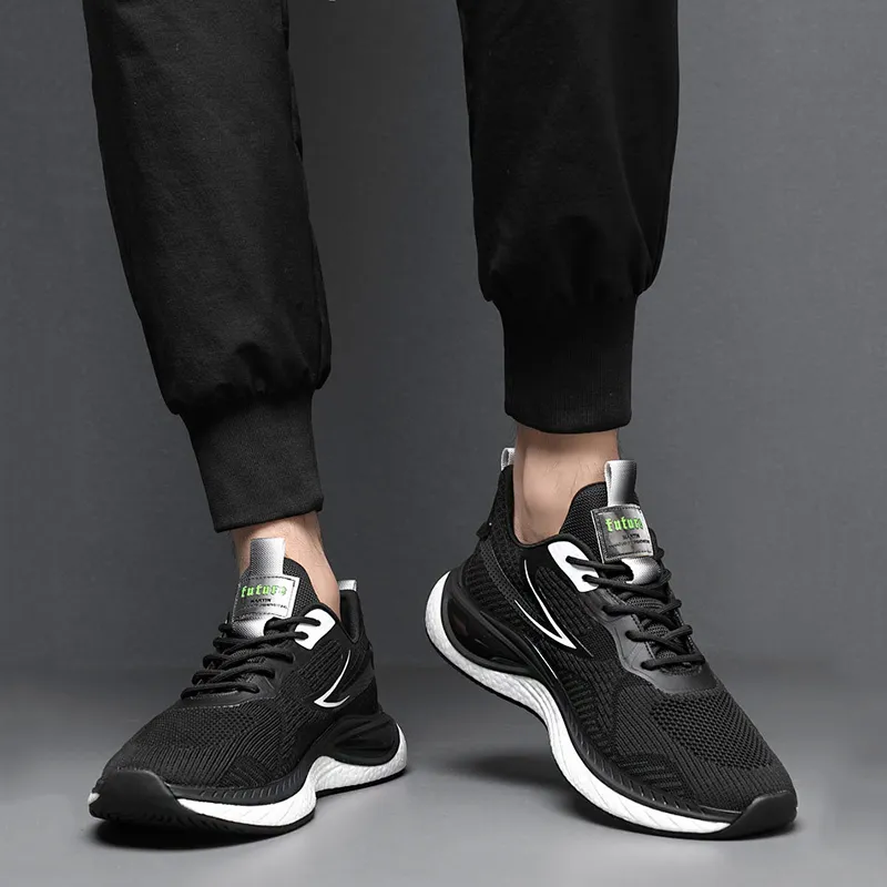 Devanro Cushioning Breathable Low Top Running Shoes Men's-7