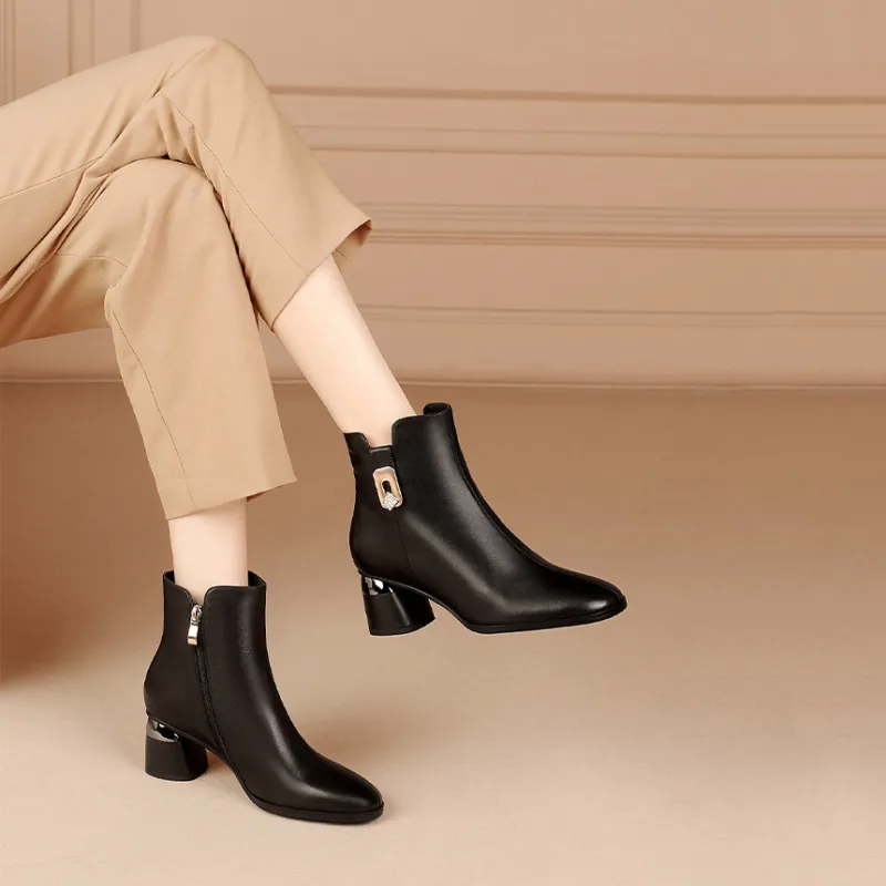Devanro Ankle Boots 5.5cm Women's-2