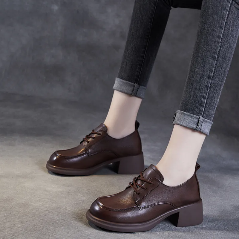 Devanro Casual Single Shoes 5.0cm Women's-7