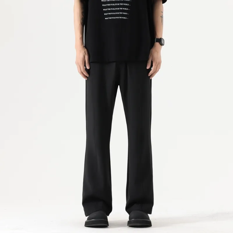 Devanro Casual Pants Men's Brown-1