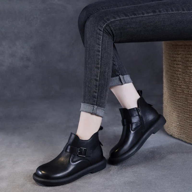 Devanro Ankle Boots 3.0cm Women's-2