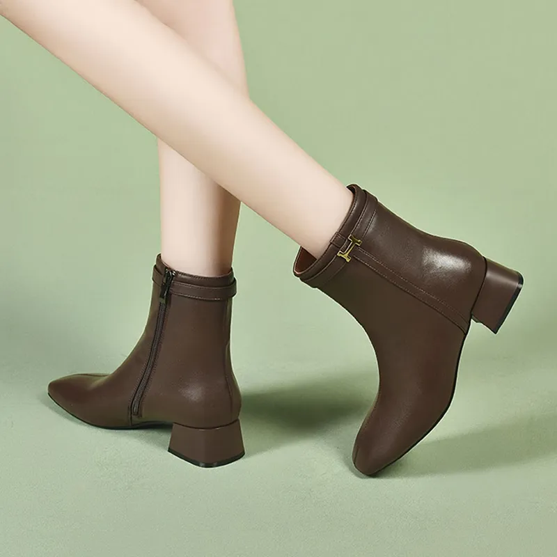 Devanro Ankle Boots 3cm Women's-2