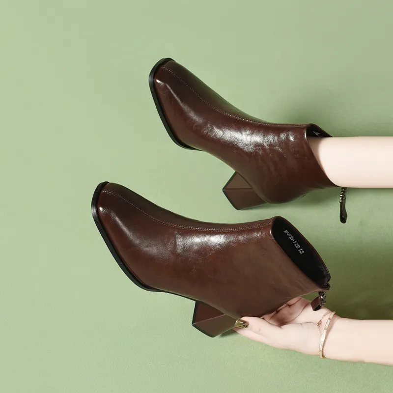 Devanro Ankle Boots 6cm Women's-5