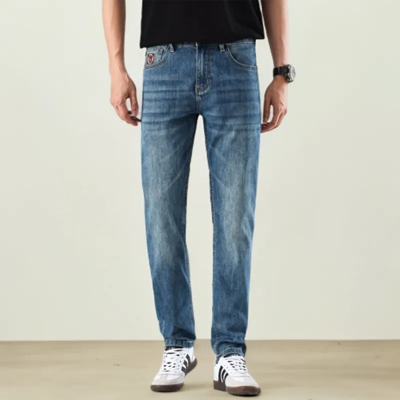 Devanro Jeans Men Blue-2