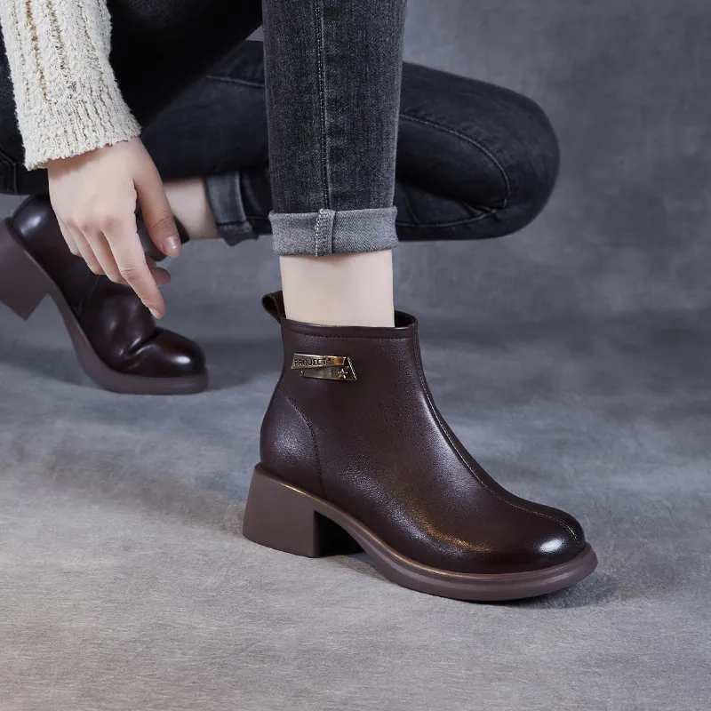 Devanro Ankle Boots 5cm Women's-8