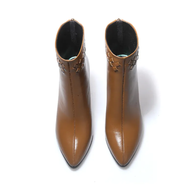 Devanro Ankle Boots Women's Black-8