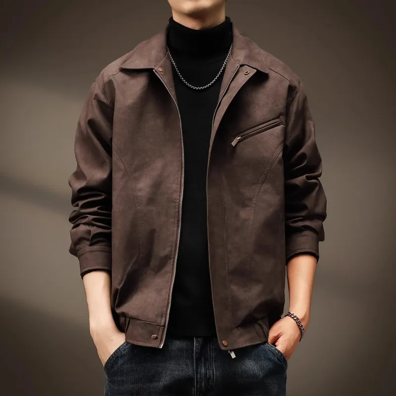 Devanro Jackets Coats Men's Gray-7
