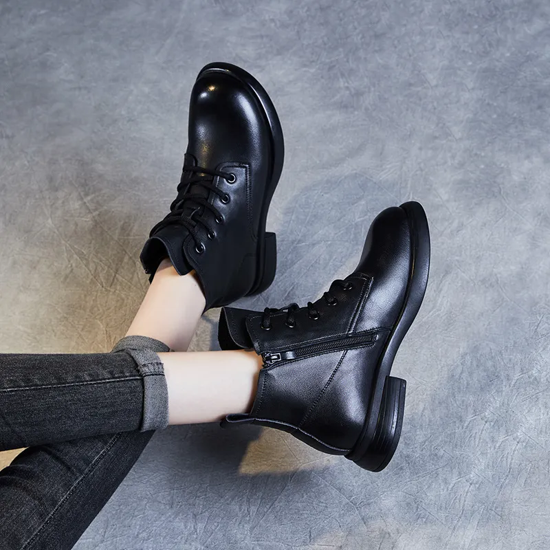Devanro Ankle Boots 3.0cm Women's-4