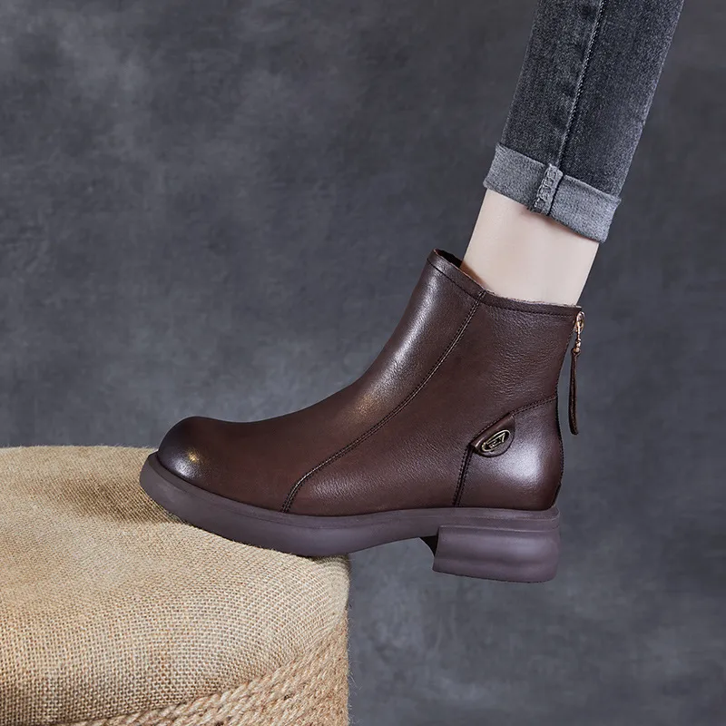 Devanro Ankle Boots 4.0cm Women's-10