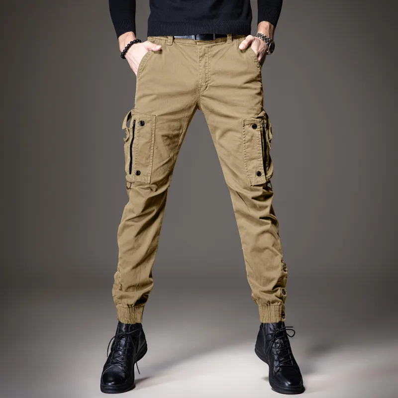 Devanro Cargo Pants Men-9