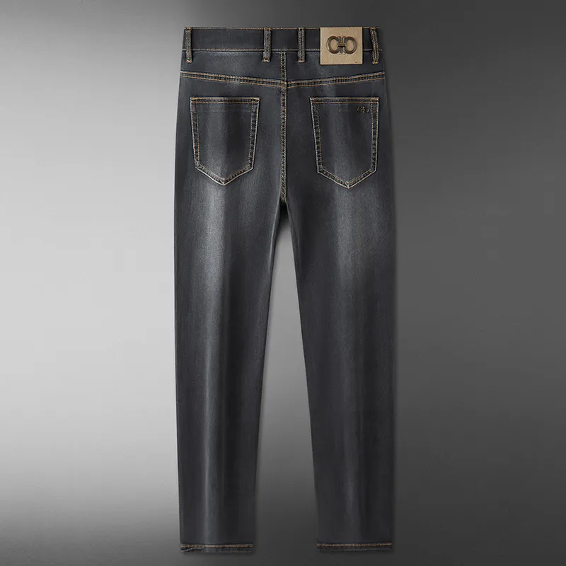 Devanro Jeans Men Gray-1