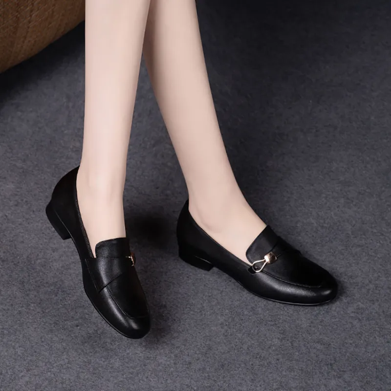 Devanro Loafers Women's Black-5
