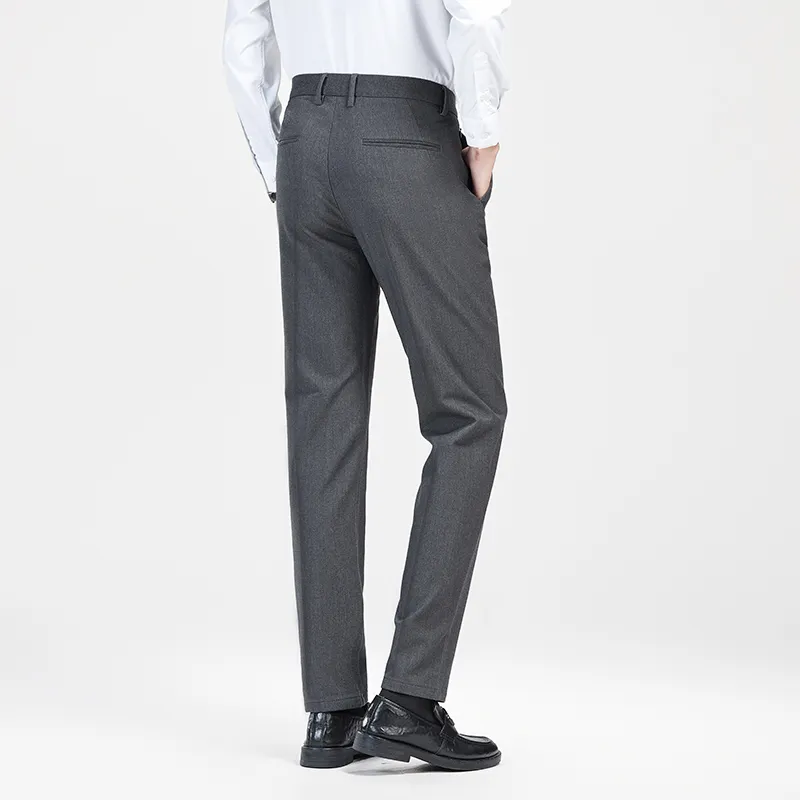 Devanro Casual Pants Men's Black-7