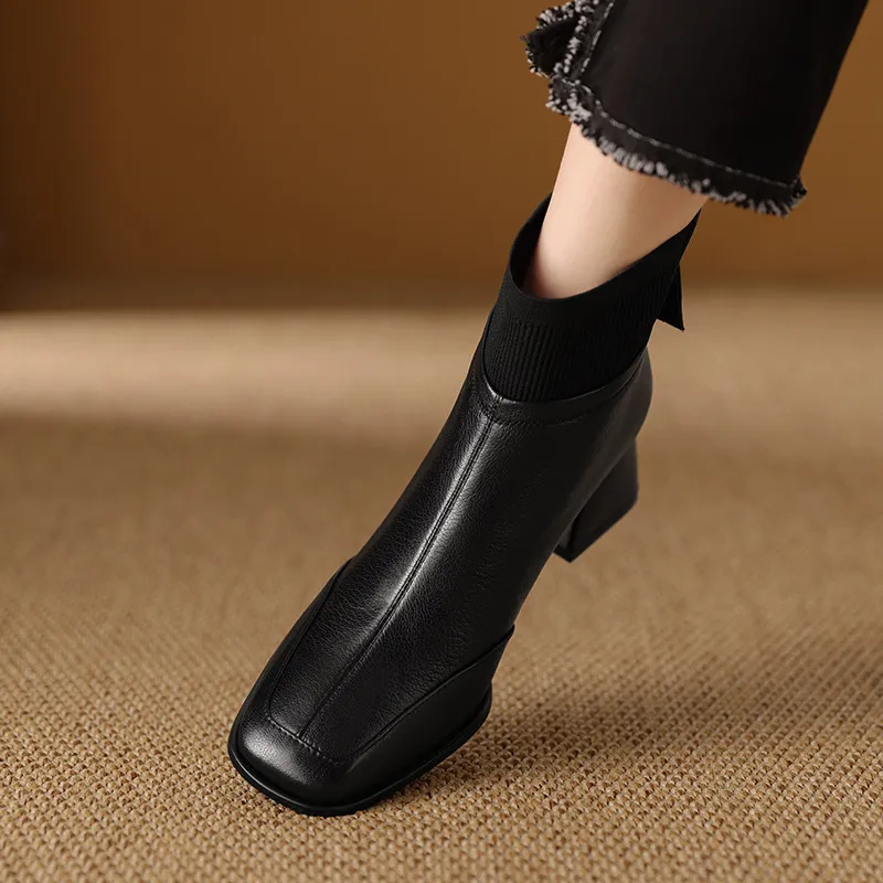 Devanro Ankle Boots 5cm Women's-4